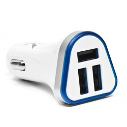 Ładowarka samochodowa  USB  3.1 A Biały